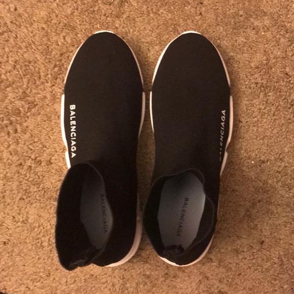 Balenciaga Speed Trainer Mr. Porter Dark Grey Sneaker